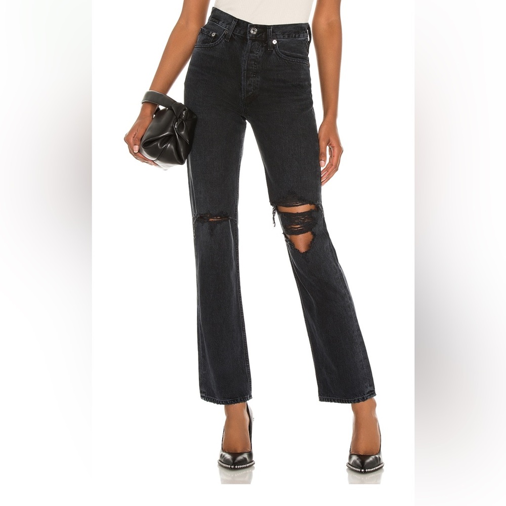 AGOLDE revolve Lana straight jeans